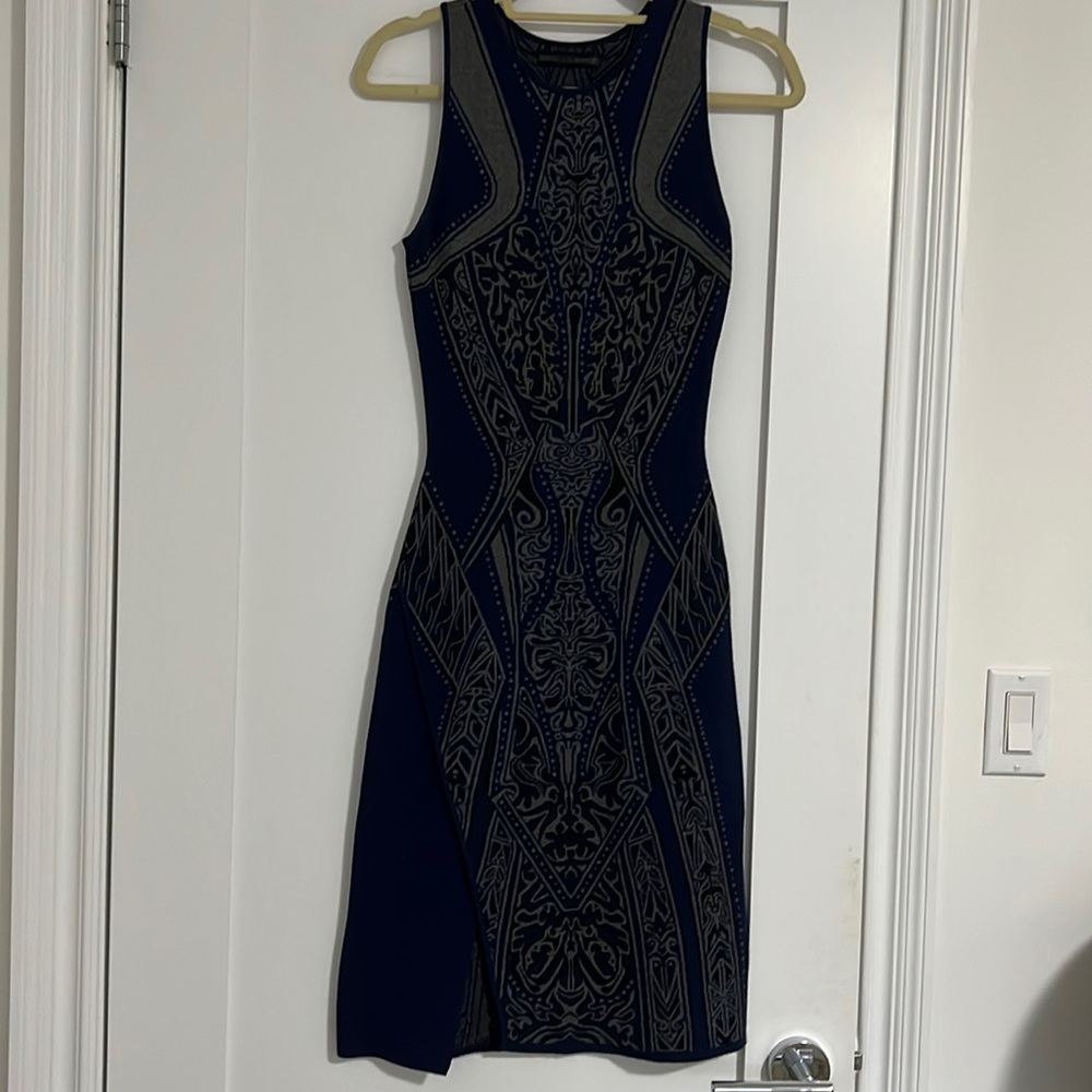 Knit midi dress